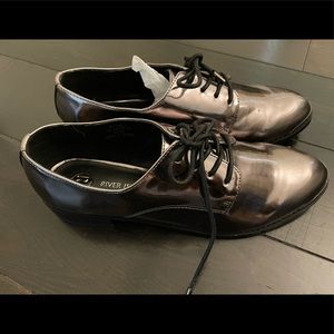 River Island “Rolio” pointed toe loafers - NWT